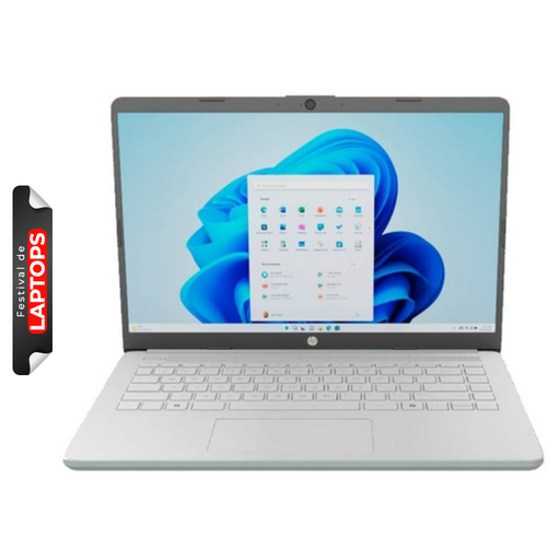 [14-dq6013dx] Laptop HP 14-DQ6013DX 14" Celeron N150 4GB RAM 128GB UFS Verde W11 Home Teclado Ingles