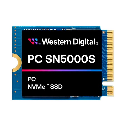 [SDEPTSJ-512G] Unidad SSD M.2 2230 512GB Western Digital PC SN5000S PCIe NVMe 6000Mbps
