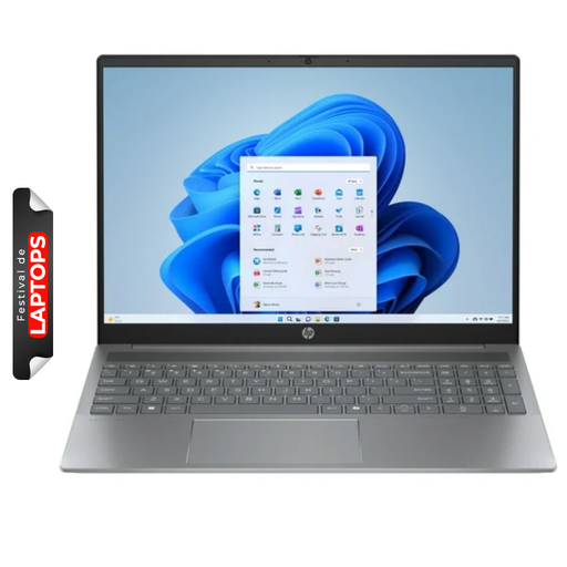 [9J546UA#ABA] Laptop HP Pavilion 16" Ryzen 7-8840U AI 8GB RAM 512GB SSD Plateado W11 Home Teclado Ingles
