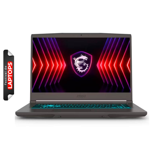 [Thin15B13VF2829US] Laptop MSI Thin 15 B13VF 15.6" i5-13420H 16GB RAM 512GB SSD RTX 4060 8GB Gris W11 Home Teclado Inglés