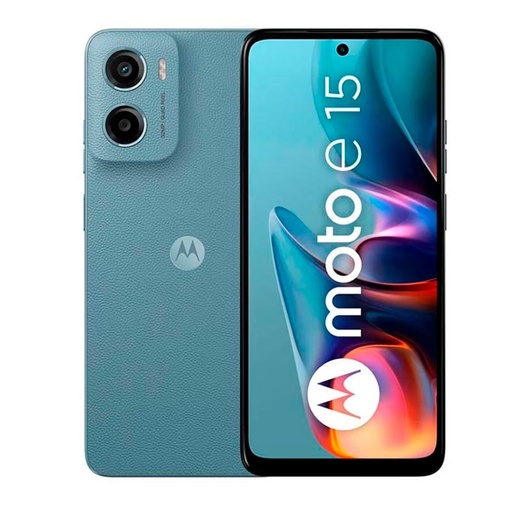 [PB6U0004CR] Celular Motorola E15 6,67" 64GB 2GB RAM Dual SIM Azul
