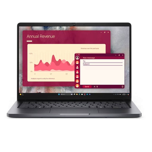 [T5X8P] Laptop Dell Pro 14" Core 5 120U 16GB RAM 512GB SSD W11 Pro Negra Teclado Español