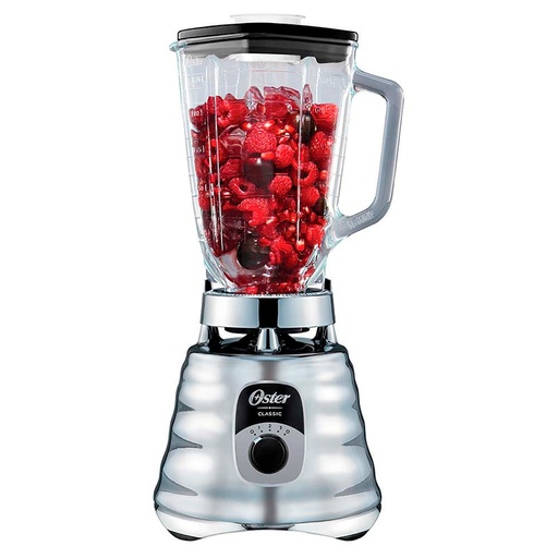 [BLST4655-013] Licuadora Oster BLST4655 3 Velocidades Vaso Vidrio Cromada