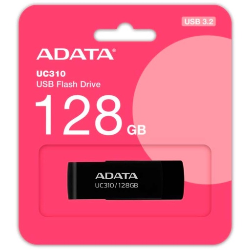 [UC310-128G-RBK] Memoria USB ADATA 128GB UC310 3.2 Negro
