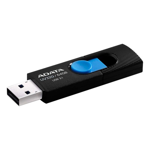 [AUV320-64G-RBKBL] Memoria USB ADATA 64GB UV320 3.1 Negro