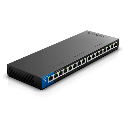 [LGS116P] Switch Linksys LGS116P 16 Puertos 10/100/1000Mbps PoE+