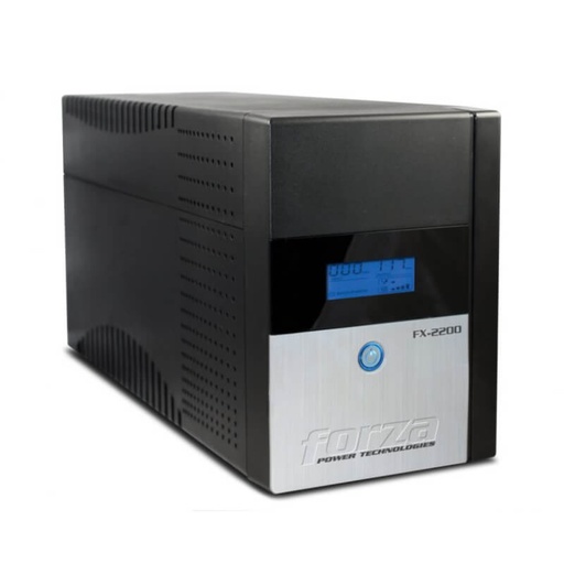 [FX-2200LCD] UPS 2200VA Forza FX-2200LCD 1200W 8 Tomas Nema